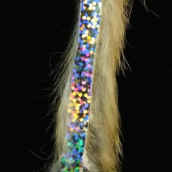 Hareline Hair & Fur Magnum Bling Rabbit Strips
