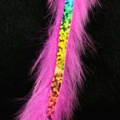 Hareline Bling Rabbit Strips Hair & Fur