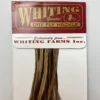 Whiting 100 Pack Dry Fly Hackle - Brown - 10 1 Whiting 100 Pack Dry Fly Hackle - Brown - 10