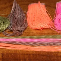 Hareline Synthetic Fibers & Flash Chicone's Crusher Legs