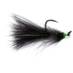 Fulling Mill CDC Jig Streamer Minnow - Black
