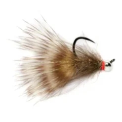 Fulling Mill Shop Flies CDC Jig Streamer Minnow