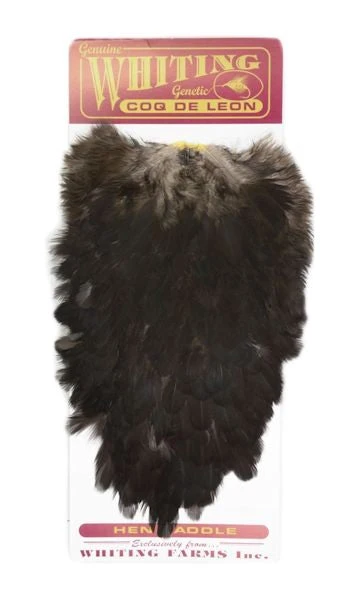 Whiting Coq De Leon Hen Saddle Hackle 6 Whiting Coq De Leon Hen Saddle Hackle