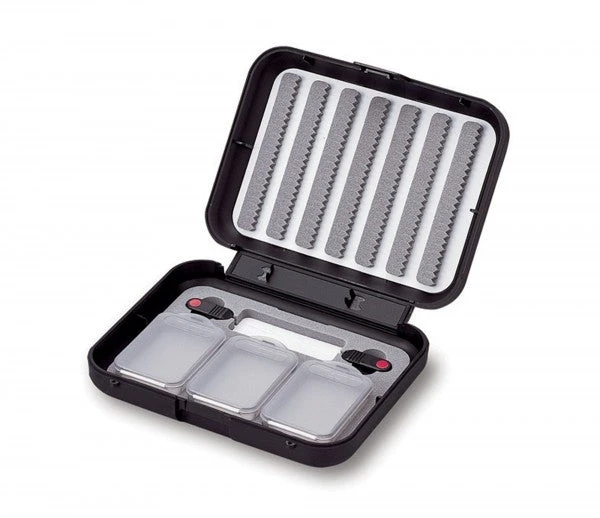 Angler Sport Group Fly Boxes C&F Design Small 7-Row Fly Box With Ultra Midge Size Threaders 3 Angler Sport Group Fly Boxes C&F Design Small 7-Row Fly Box With Ultra Midge Size Threaders