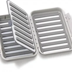 Angler Sport Group C&F Design Medium 8-Row Waterproof Fly Box With Flip Page Fly Boxes