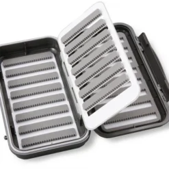 Angler Sport Group Fly Boxes C&F Design Large 16-Row Waterproof Fly Box With Flip Page