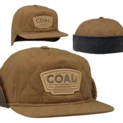 Coal Cummins Quilted Earflap Cap Hats