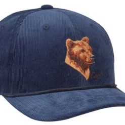 Coal Wilderness Low Corduroy Animal Snapback Cap