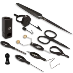 Loon Complete Fly Tying Tool Kit - Black