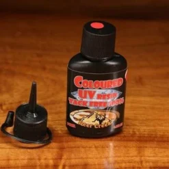 Hareline Deer Creek Diamond Fine Red Colored UV Resin UV Resin & Adhesives