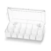 Wapsi Crystal Clear 12 Compartment Dubbing Dispenser
