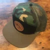 Captuer 7 Panel Trucker Logo Hat - Camo Hats