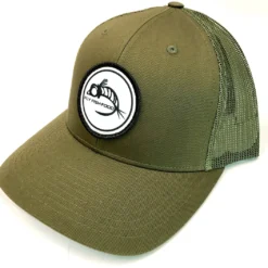 Captuer Fly Fish Food Logo Hat - Olive