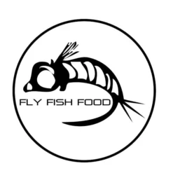 Fly Fish Food Sticker Clothing & Logo Gear