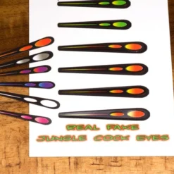 Hareline Real Fake Jungle Cock Eyes