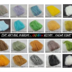 Nature's Spirit Fine Natural Dubbing - Rainbow Blend