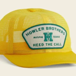 Howler Brothers Howler Bros Unstructured Snapback Hat - Feedstore: Yellow Hats