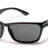 Smith Suncloud Cutout - Black - Polarized Gray Sunglasses