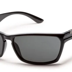 Smith Suncloud Cutout - Black - Polarized Gray Sunglasses