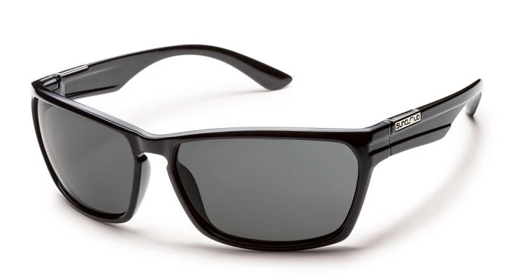 Smith Suncloud Cutout - Black - Polarized Gray Sunglasses 3 Smith Suncloud Cutout - Black - Polarized Gray Sunglasses