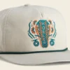 Howler Brothers Hats Howler Bros Unstructured Snapback Hat - Gator Chomp: Stone
