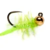 Fulling Mill Shop Flies UV Green Weenie Jig - Barbless 2 Fulling Mill Shop Flies UV Green Weenie Jig - Barbless
