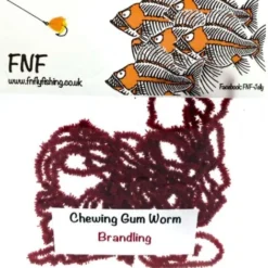 Nature's Spirit FNF 3mm Chewing Gum Worm Chenille