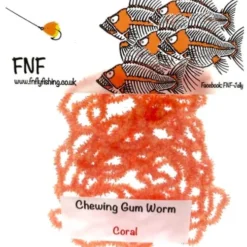 Nature's Spirit FNF 3mm Chewing Gum Worm Chenille