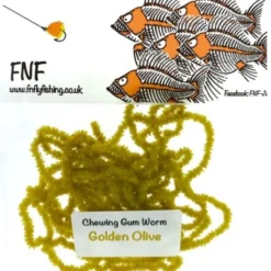 Nature's Spirit FNF 3mm Chewing Gum Worm Chenille