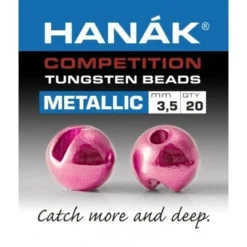 Nature's Spirit Hanak Metallic+ Slotted Tungsten Beads