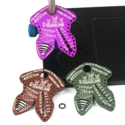 Hareline Hackle, Hook & Bead Gauge