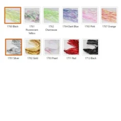 Hareline Synthetic Fibers & Flash Lateral Scale