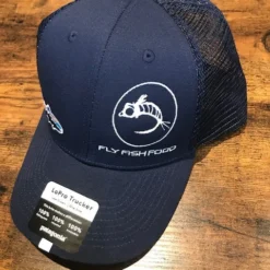 Hats Patagonia Fitz Roy Fish LoPro Trucker Hat - Fly Fish Food Logo