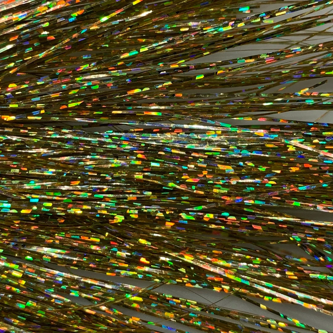 Hareline Holographic Flashabou Synthetic Fibers & Flash 20 Hareline Holographic Flashabou Synthetic Fibers & Flash