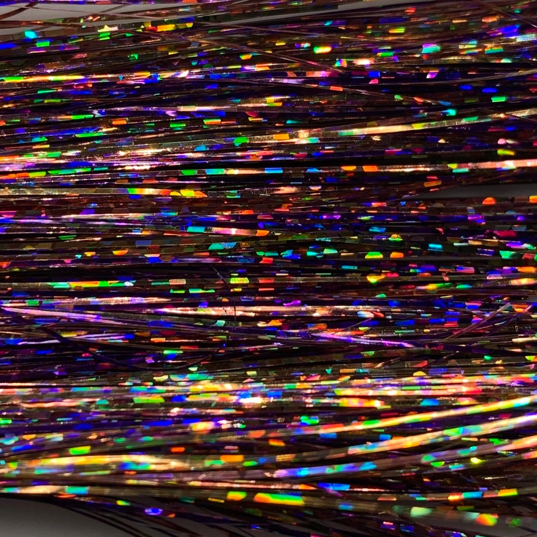 Hareline Holographic Flashabou Synthetic Fibers & Flash 16 Hareline Holographic Flashabou Synthetic Fibers & Flash