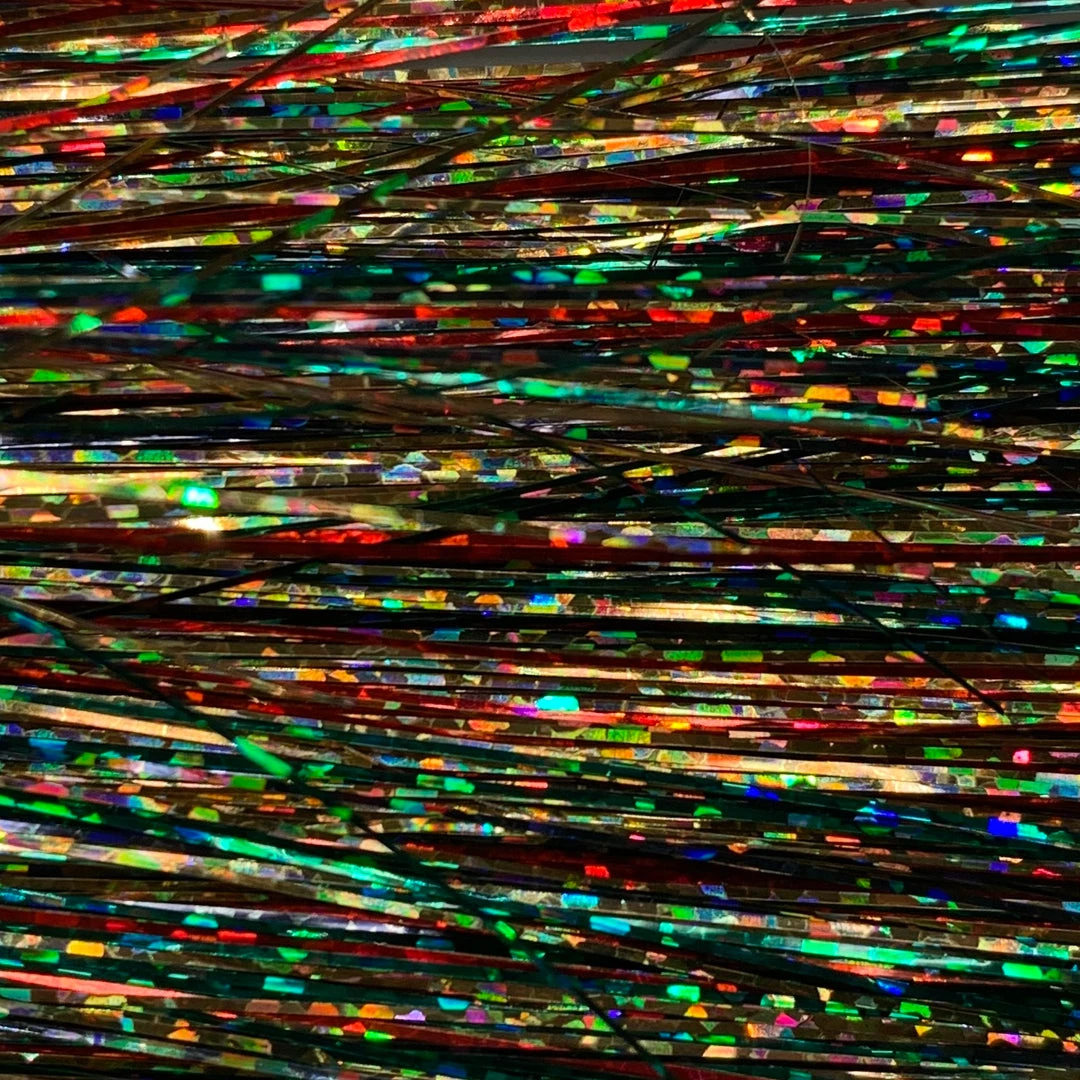 Hareline Holographic Flashabou Synthetic Fibers & Flash 13 Hareline Holographic Flashabou Synthetic Fibers & Flash