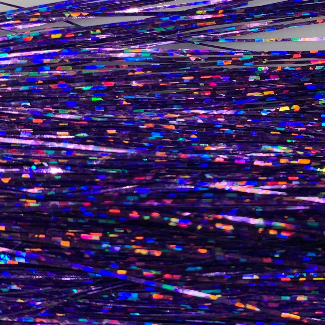 Hareline Holographic Flashabou Synthetic Fibers & Flash 11 Hareline Holographic Flashabou Synthetic Fibers & Flash