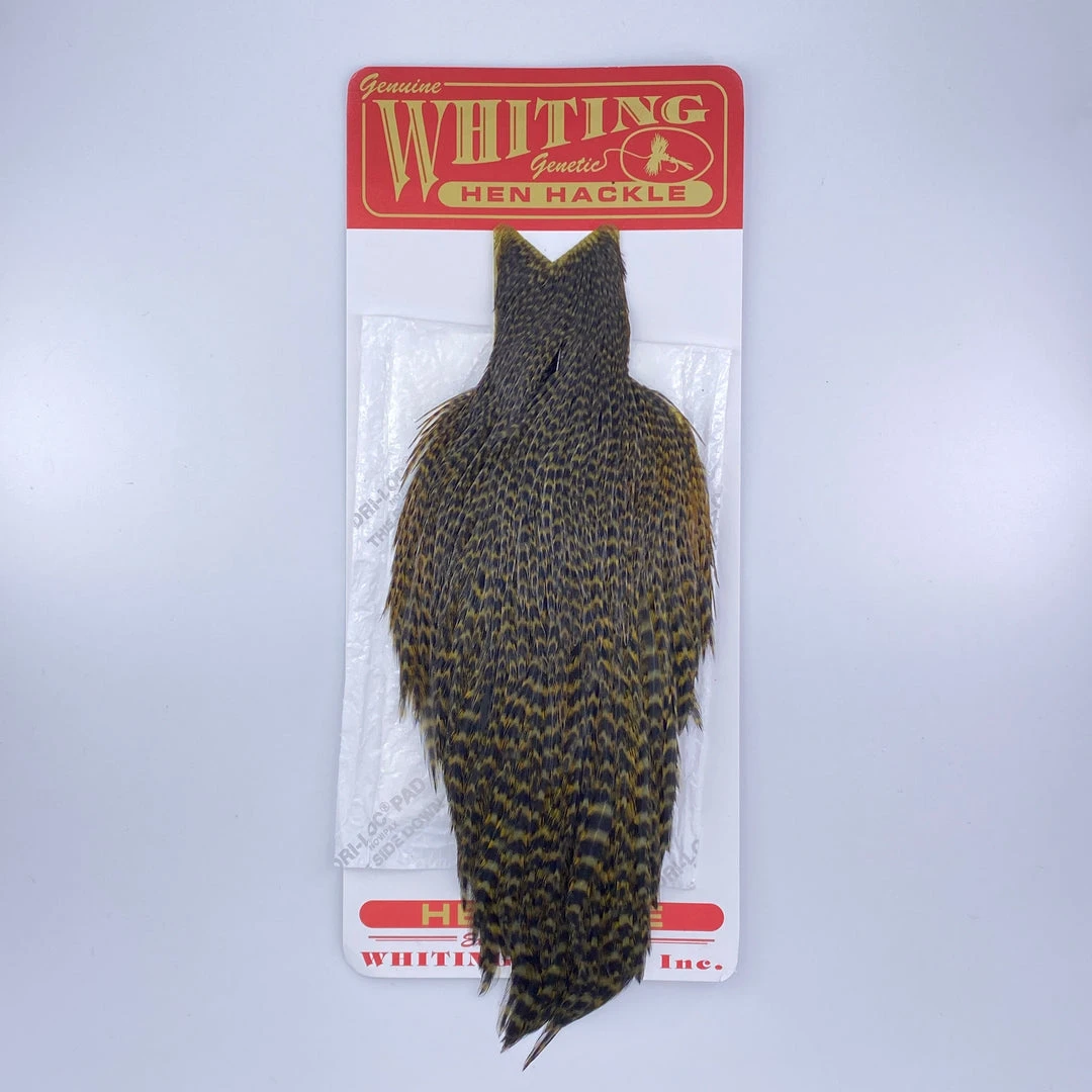 Whiting Red Label Hen Cape Hackle 13 Whiting Red Label Hen Cape Hackle