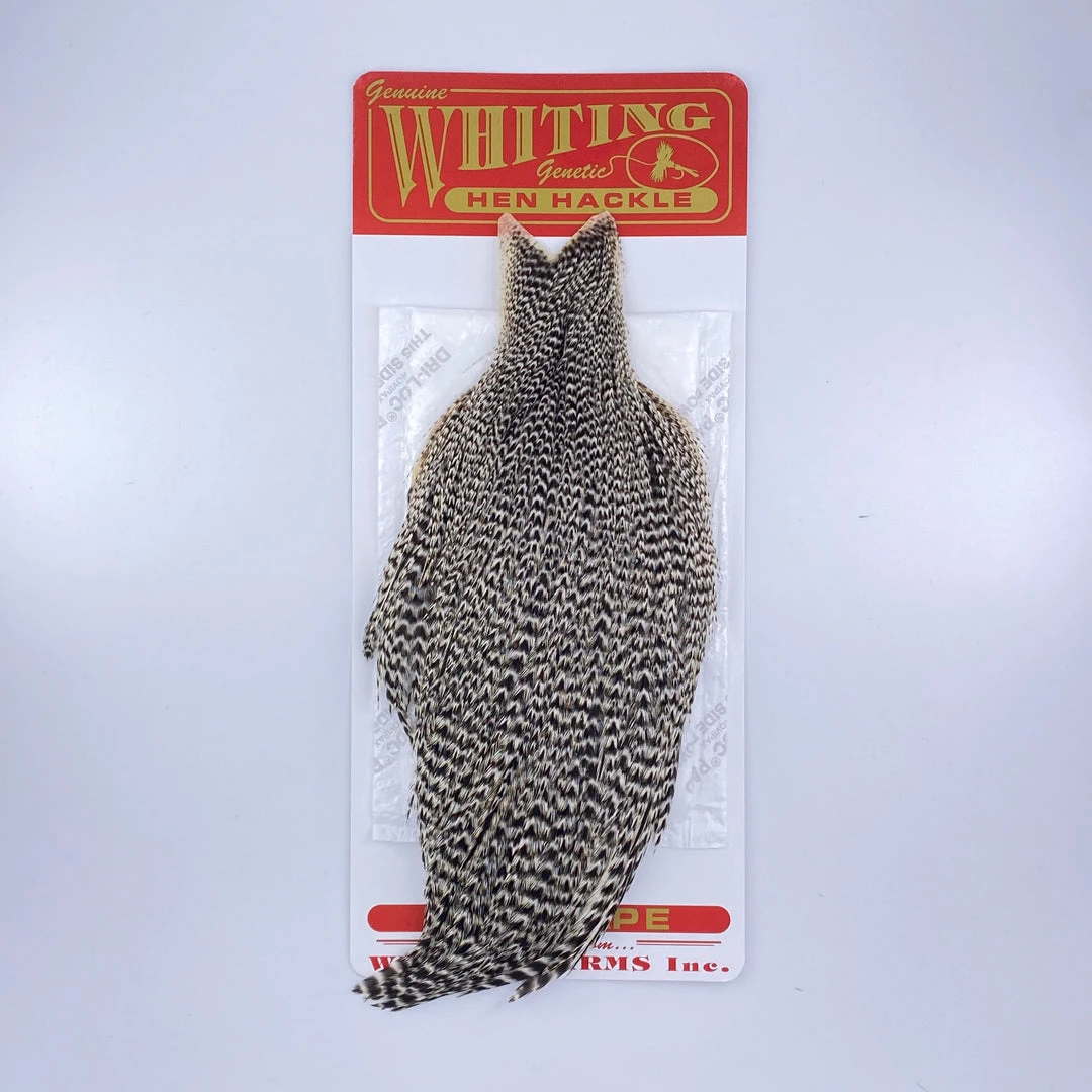 Whiting Red Label Hen Cape Hackle 17 Whiting Red Label Hen Cape Hackle