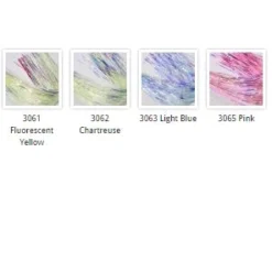 Hareline Mirage Flashabou Synthetic Fibers & Flash