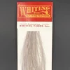 Whiting 100 Pack Dry Fly Hackle - White Dyed Medium Dun - 10 1 Whiting 100 Pack Dry Fly Hackle - White Dyed Medium Dun - 10