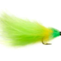 Fulling Mill Shop Flies Millhouse Tarpon Toad - Chartreuse
