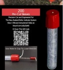 Alpine Indicators & Split Shot New Zealand Strike Indicator Pre-Cut Sleeves