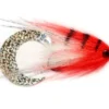 Fulling Mill Paolo's Wiggle Tail - White & Red Shop Flies