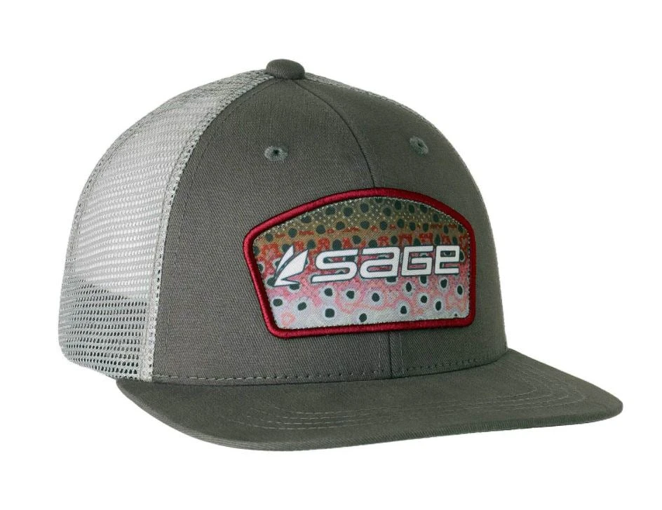 Hats Sage Patch Trucker Hat - Rainbow Charcoal 3 Hats Sage Patch Trucker Hat - Rainbow Charcoal