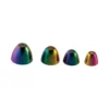 Hareline Rainbow Brass Cones Beads