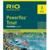 Tippet Leader & Accessories RIO Powerflex Trout Tapered Leader - 3 Pack