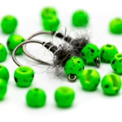 Firehole Stones Speckled Tungsten Beads 16 Firehole Stones Speckled Tungsten Beads