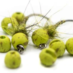 Firehole Stones Speckled Tungsten Beads 18 Firehole Stones Speckled Tungsten Beads