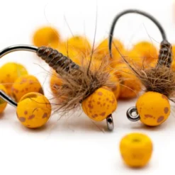 Firehole Stones Speckled Tungsten Beads 24 Firehole Stones Speckled Tungsten Beads